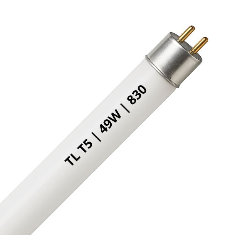 OSRAM 49W 830 T5 Fluorescent Lamp Warm White, Professional Grade T5 Tube Providing Excellent Color Accuracy for Architectural and Office Illumination
